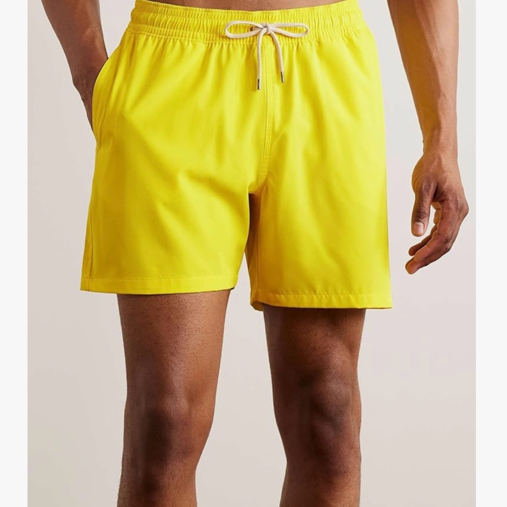 Polo Ralph Lauren Men’s Yellow Swim Shorts Size M